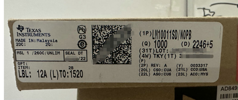 LM10011SD NOPB